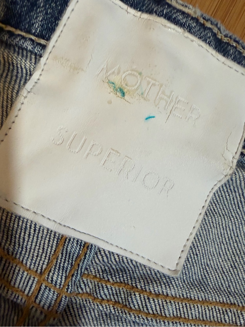 MOTHER SUPERIOR The Hustler Ankle Fray Jeans Size 25 - Picture 6 of 16